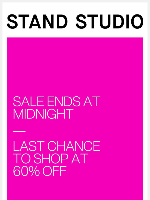 LAST DAY OF SALE