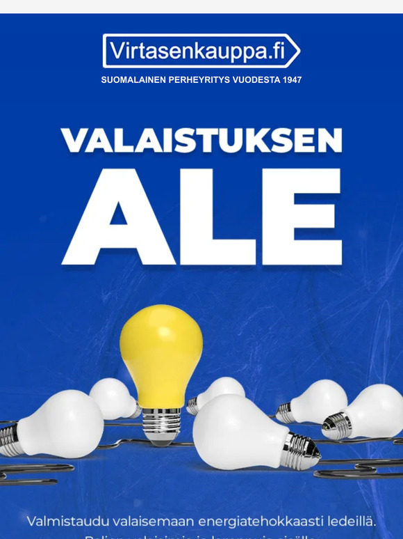 Valaistuksen ALE 💡