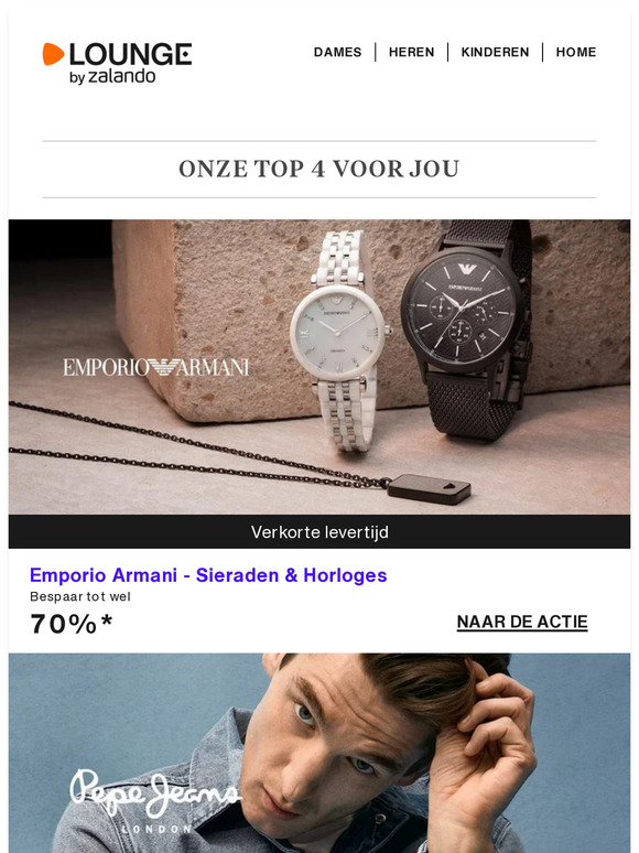 Emporio Armani, Pepe Jeans & INVICTA ⎪ ✨ Nieuw voor je interieur