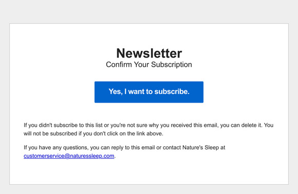 Confirm Your Subscription