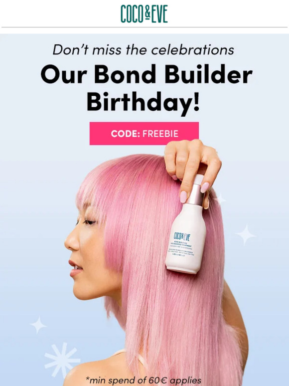 FREE hair treatment - ends soon