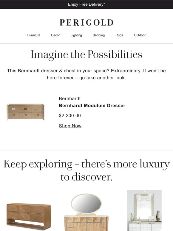 The Bernhardt dresser & chest & our BEST sale of summer, this way ➡