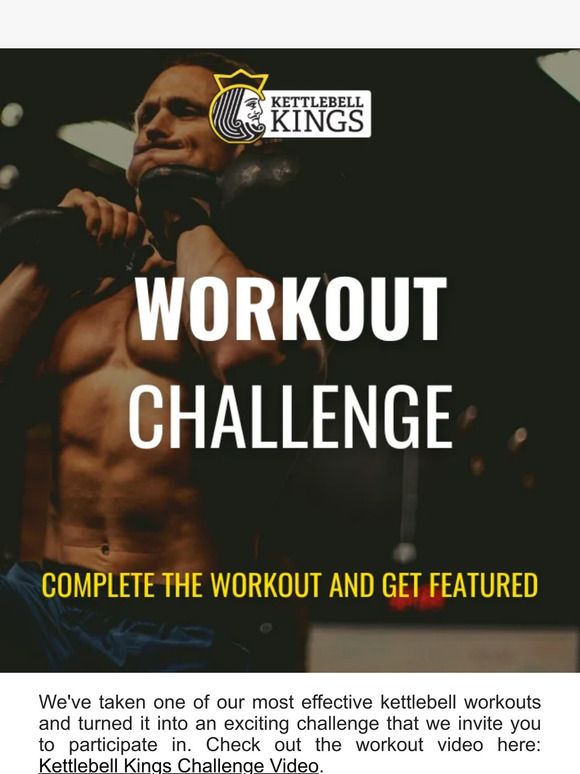 Kettlebell Kings.eu: Kettlebell Kings Challenge: Show Us Your Strength 