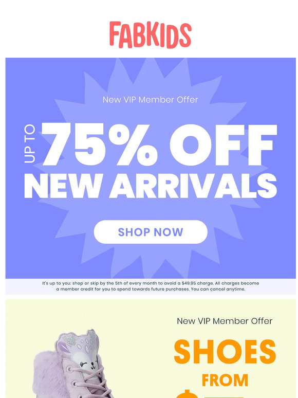 Hurry! New styles are on sale!