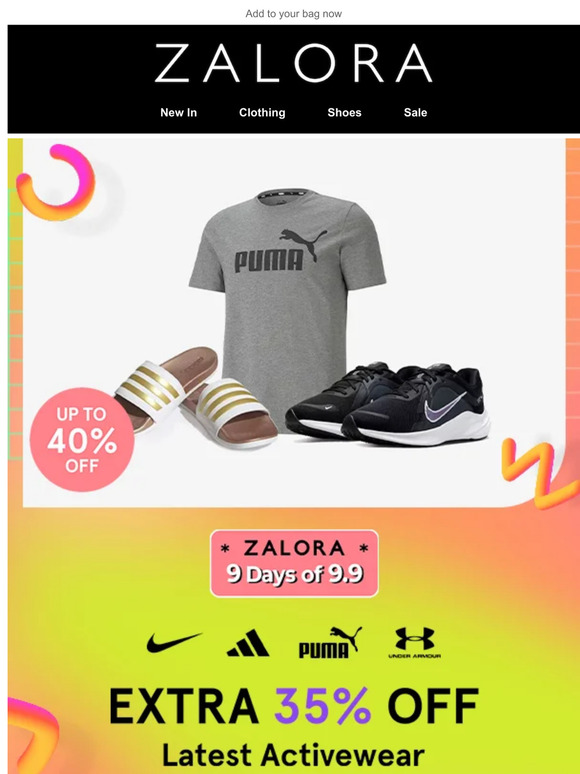 Nike, Adidas, and more at 35% OFF 💪