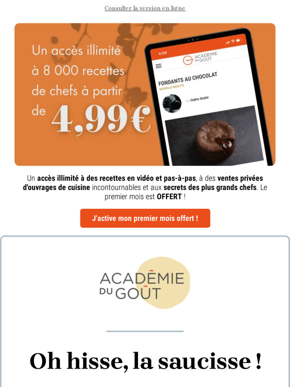 Oh hisse, la saucisse !