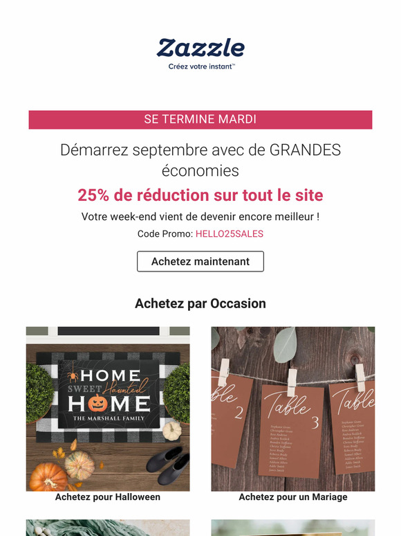Savings Alert: 25% OFF Sitewide