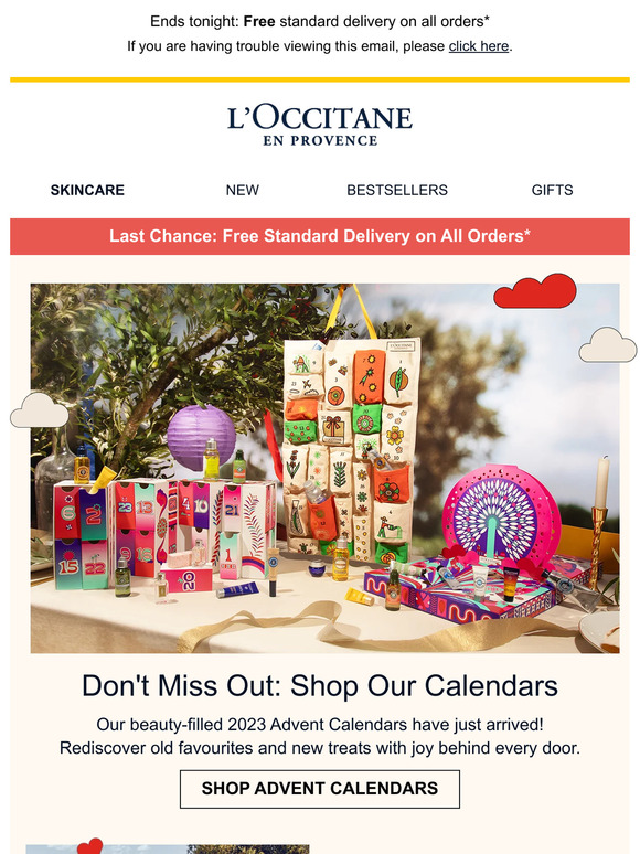 L'occitane Advent Calendar 2025 