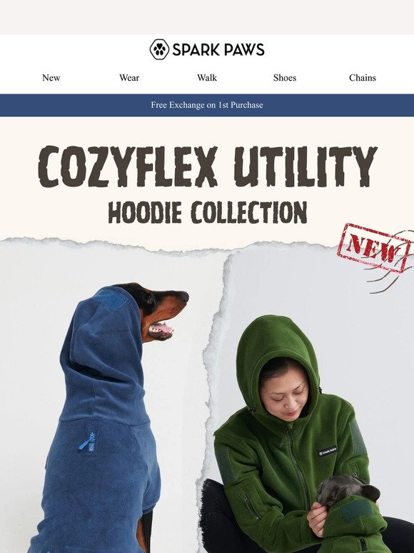 NEW! CozyFlex Utility Hoodie Sets!