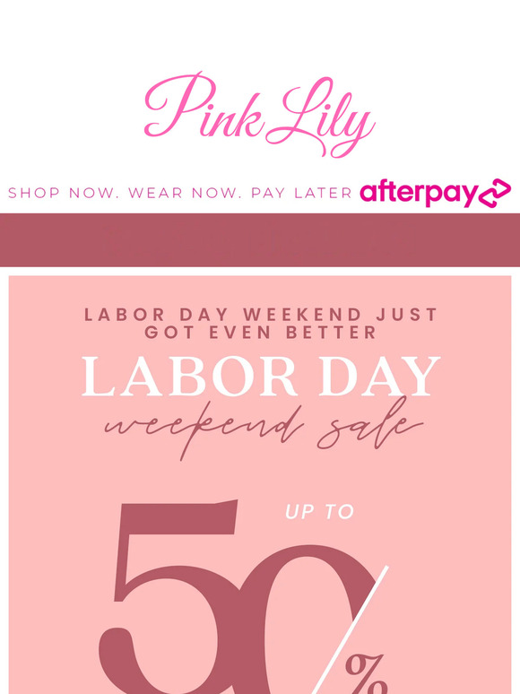 FINAL HOURS: Labor Day weekend sale ⏰