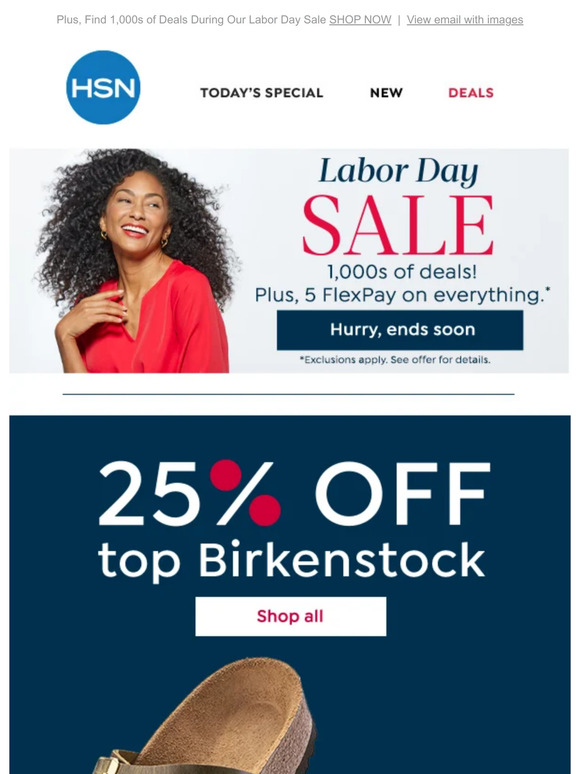 25% off Top Birkenstock! Save on Iconic Styles