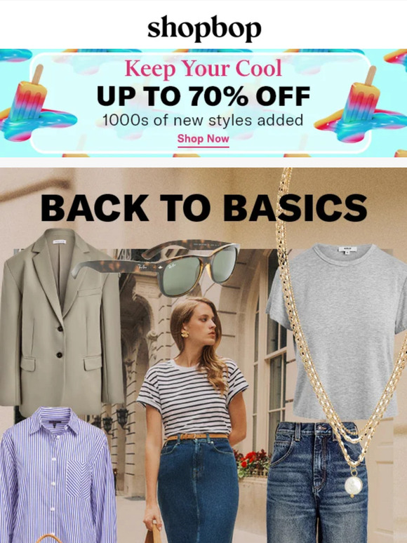 New basics (your sign to upgrade)