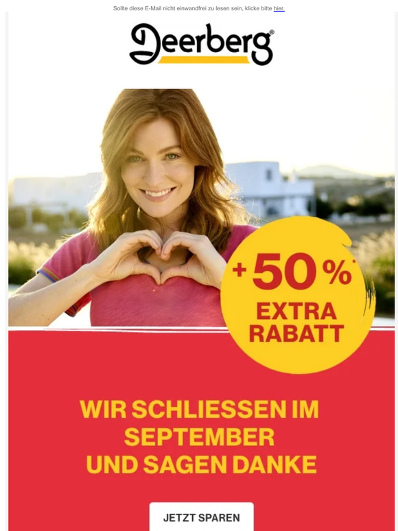 Wir schließen im September und sagen Danke 💖