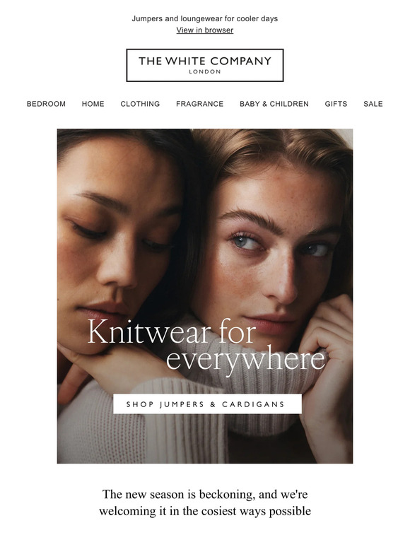 New season brewing, new knitwear waiting