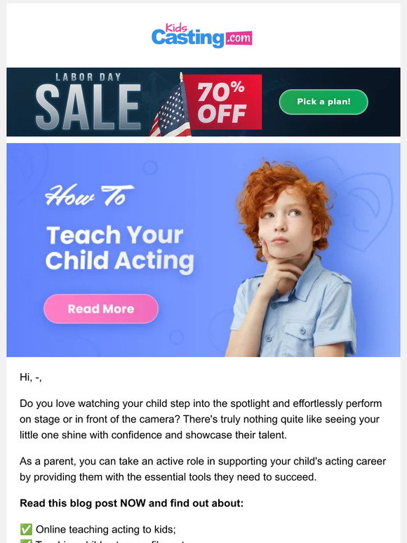 KidsCasting: How to Teach Your Child Acting? | 🎓 KidsCasting Academy ...