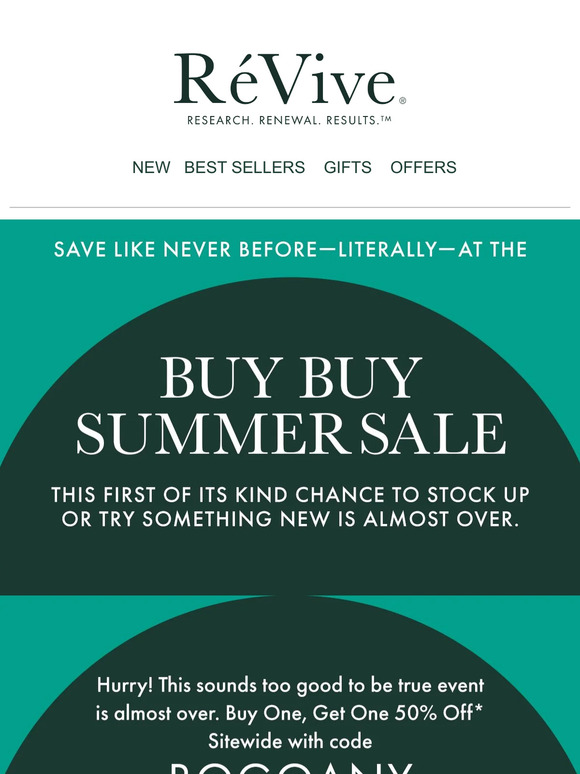 Final moments to indulge in 50% off...