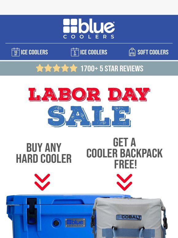 Ends Today! Free Soft-sided cooler with hard cooler purchase