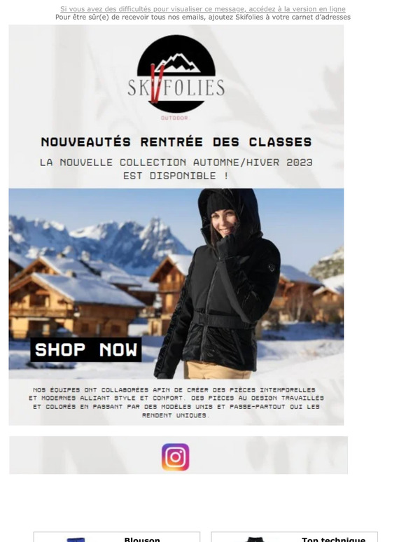 Collection Rentrée des classes à petits prix chez SKIFOLIES !