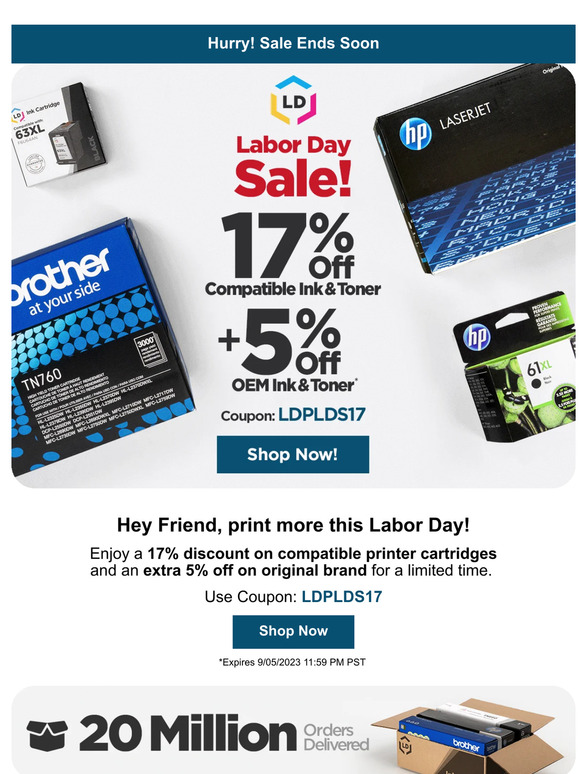 🎈It’s (Almost) Over! Labor Day Sale