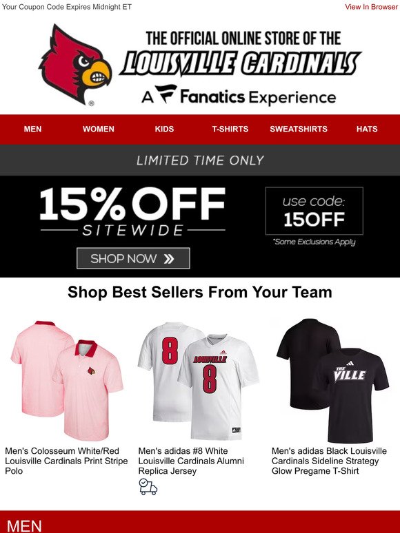Louisville Cardinals Fanatics Branded Women's Team Alumni Pullover Hoodie -  Red