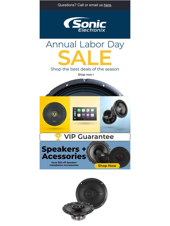 Hurry! Labor Day Sale, ends today!