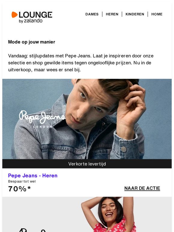 Stijl je outfits met Pepe Jeans