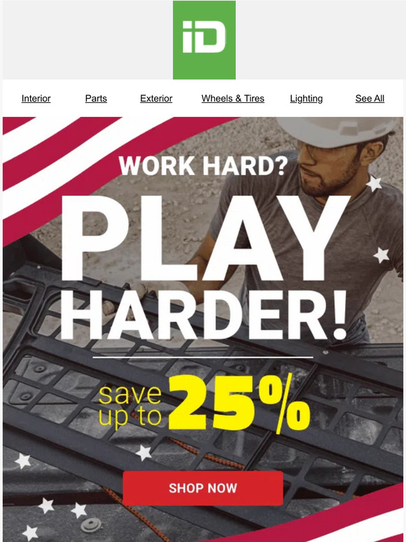 A Break Worth Taking: 🌟 up to 25% Off for Labor Day!