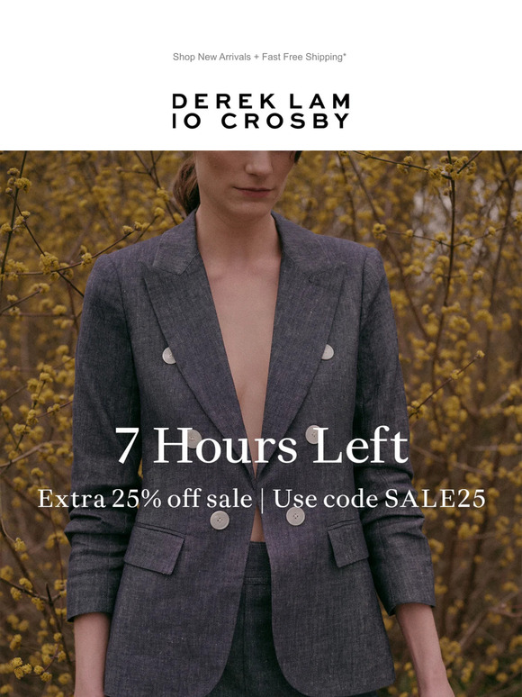 7 MORE HOURS | End of Season Sale