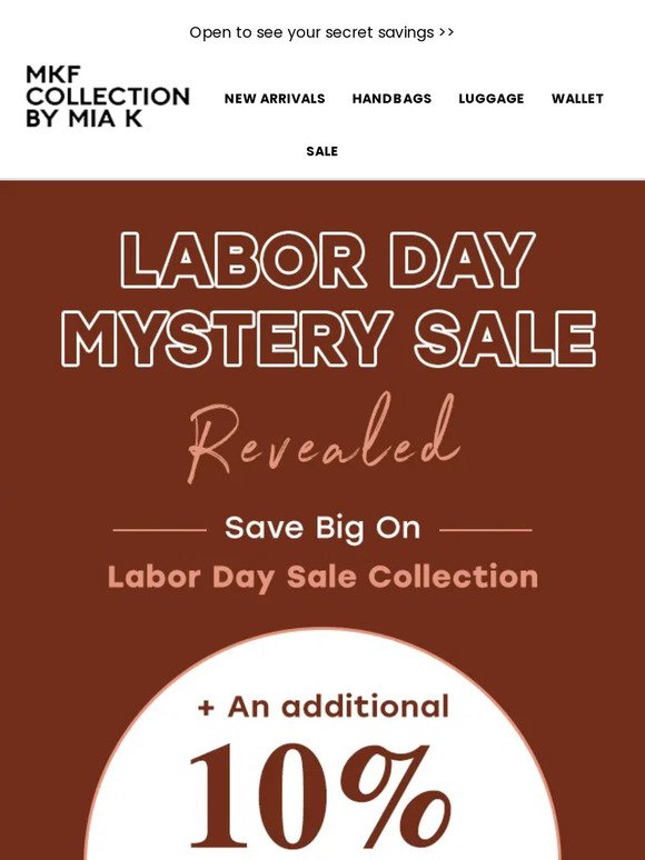 Mystery Sale... REVEALED 🙌