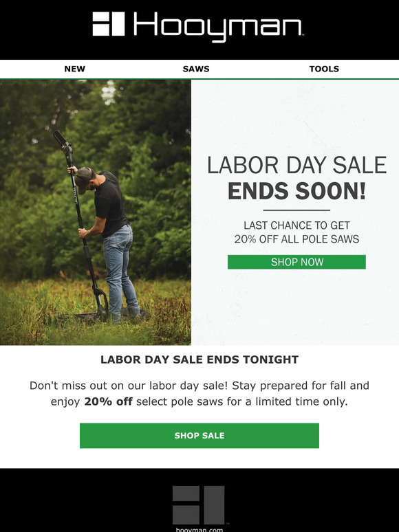 Sale Ends At Midnight! - 20% Off Select Products