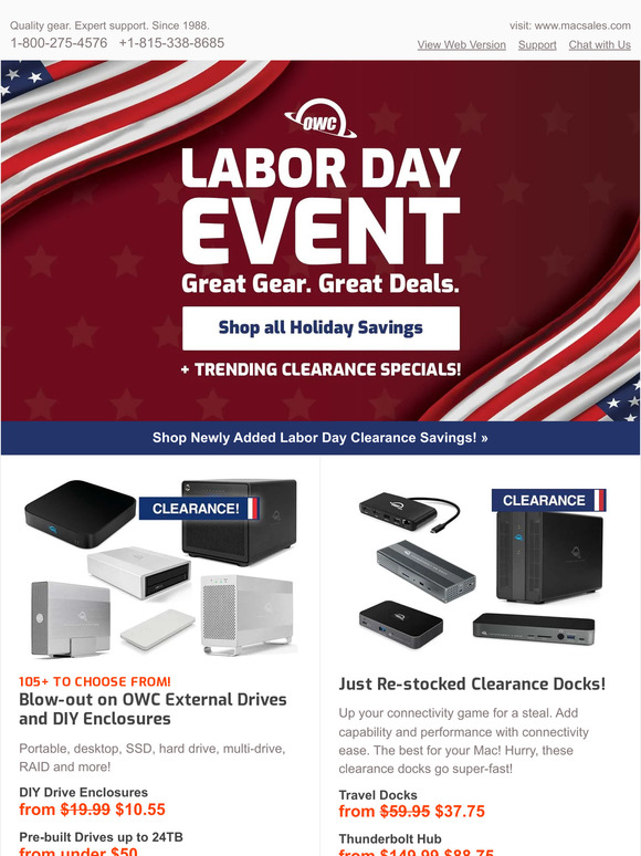 You're Invited: 🇺🇸HUGE Labor Day Savings Happening Now! 😲New Deals + Macs + Clearance
