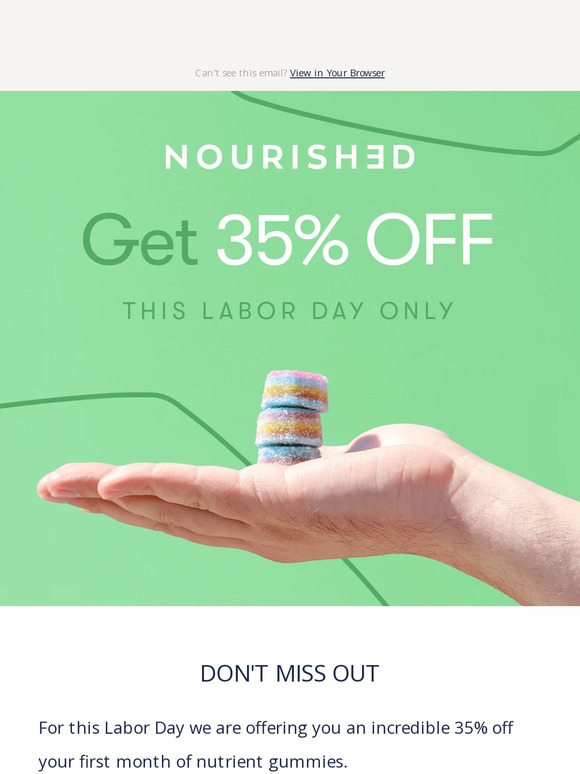 Labor Day Get 35% Off ✨