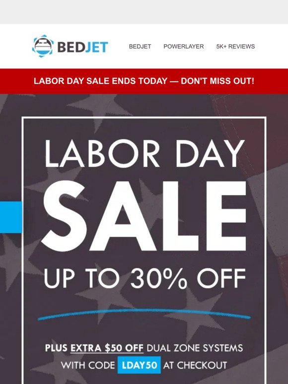Hey there: LAST CALL for the Labor Day Sale!