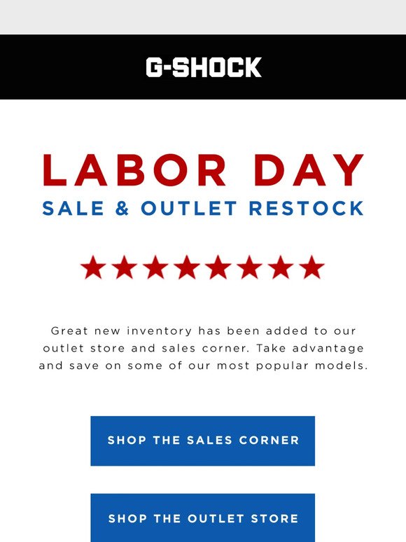 Labor Day Savings Ends Today