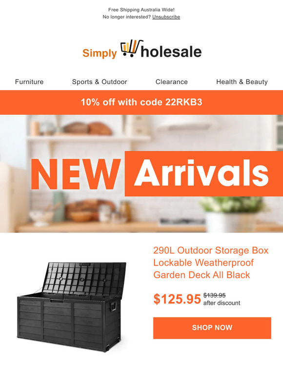 Check Out the New Arrivals at Simply Wholesale!