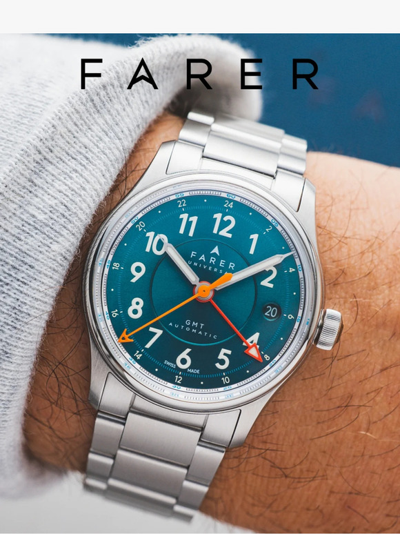 Steel Bracelets For 36mm Farer Watches Now Available