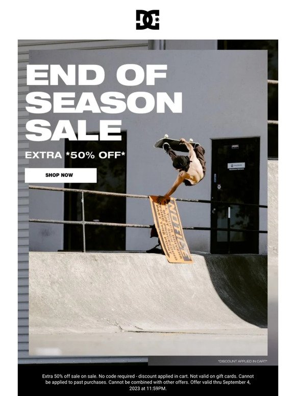 Hurry: Extra 50% Off Sale Ends Soon