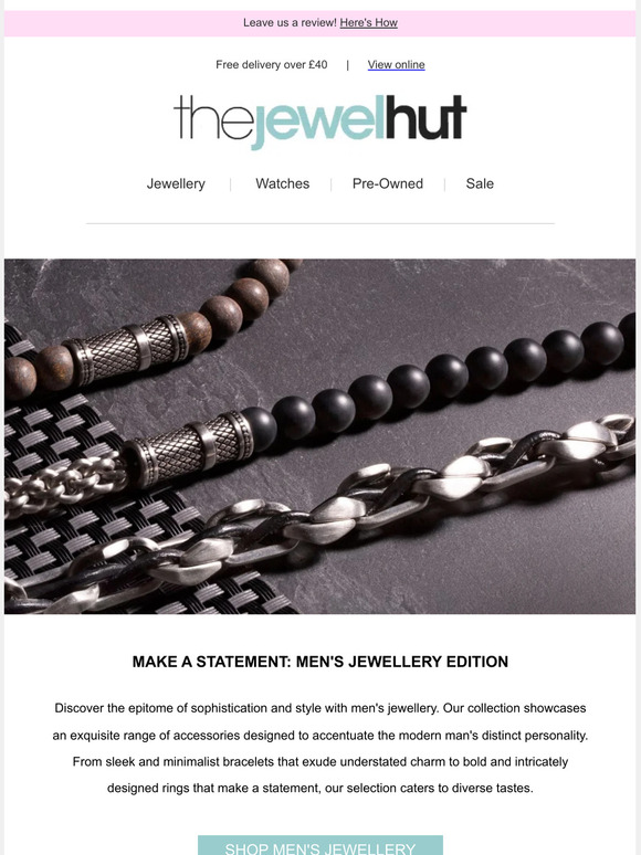 Make a Statement: Men's Jewellery Edition
