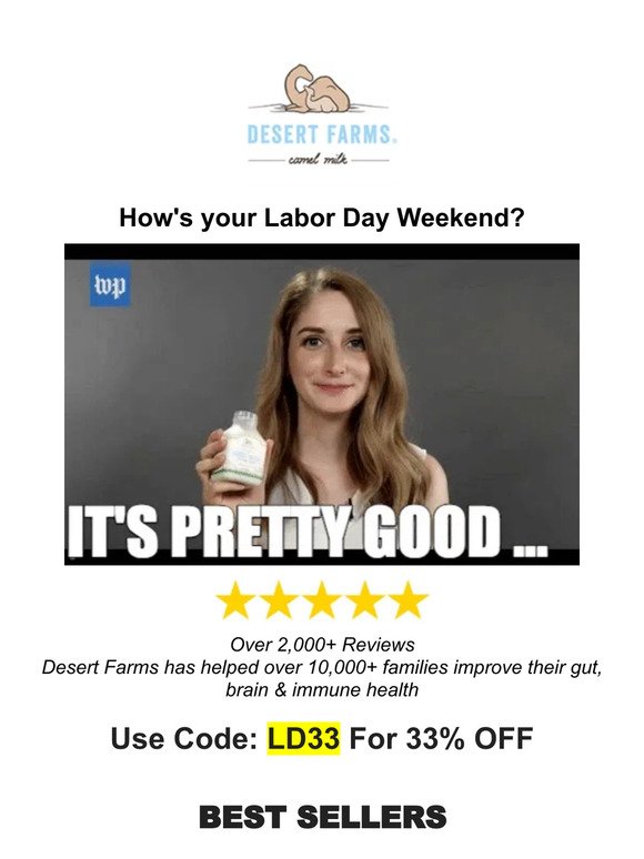 ⚡ 33% OFF Labor Day [Last Chance]