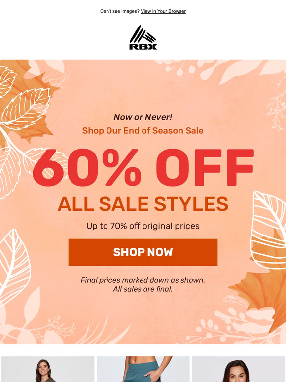 Make Moves with 60% Off Sale Styles!