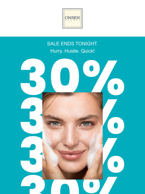 Last Call - 30% off Labor Day Sale ends tonight! ⏰