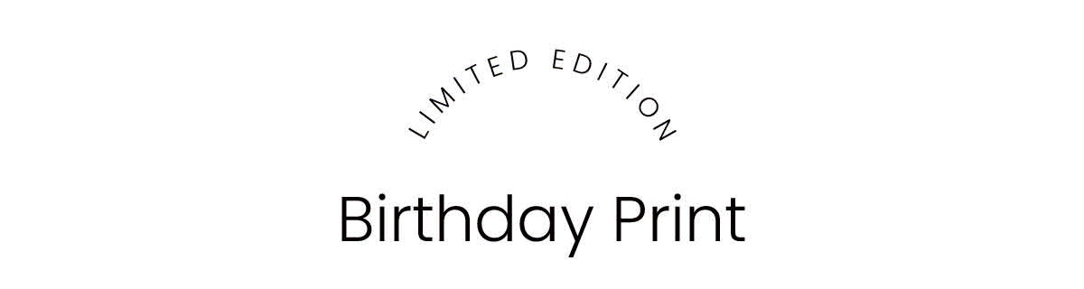 LIMITED EDITION PRINT
