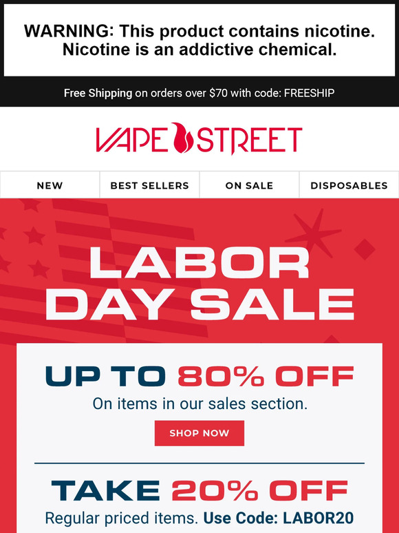🚨Hurry, Labor Day Sale Ending Soon!