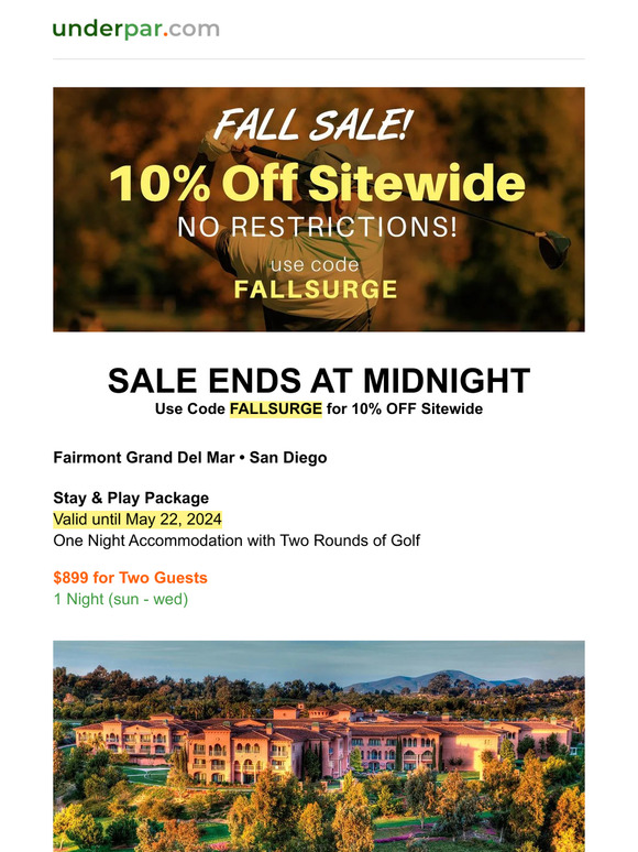 Fall Sale Surge - 5 Hours Only!