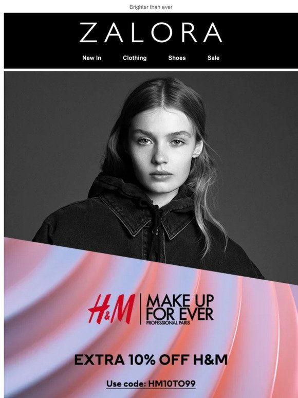 H&M | Make Up For Ever: EXTRA 10% OFF ❤️