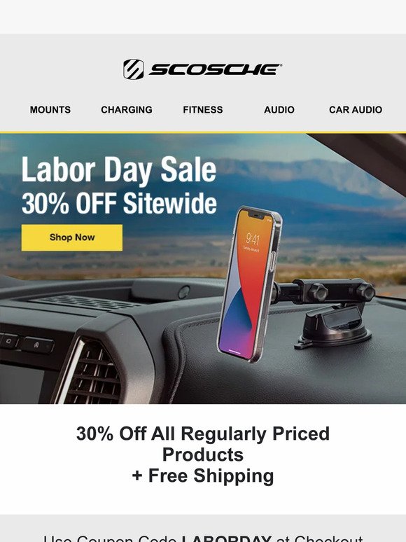 Hurry! 30% OFF Labor Day Savings Ends Today!