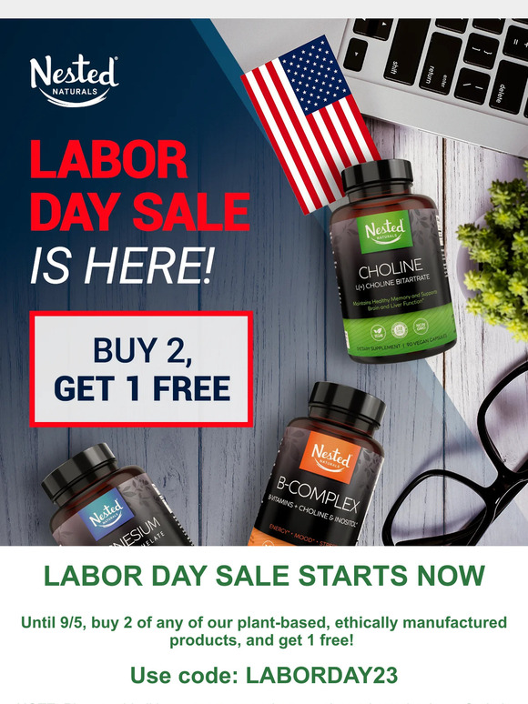 Our Labor Day Sale Starts Now 🔥