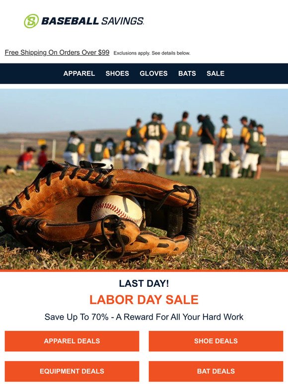 Labor Day Sale Ends Today!