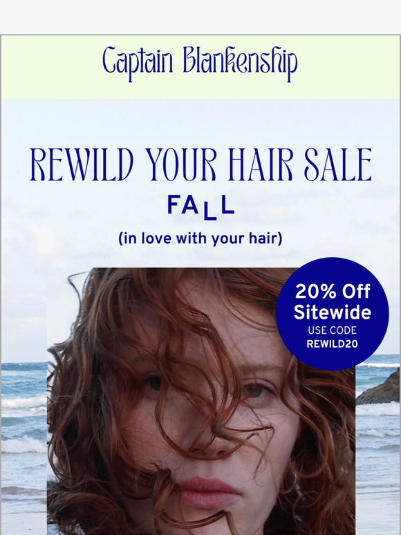 Sale Ends Tonight! 20% Off Fall Haircare