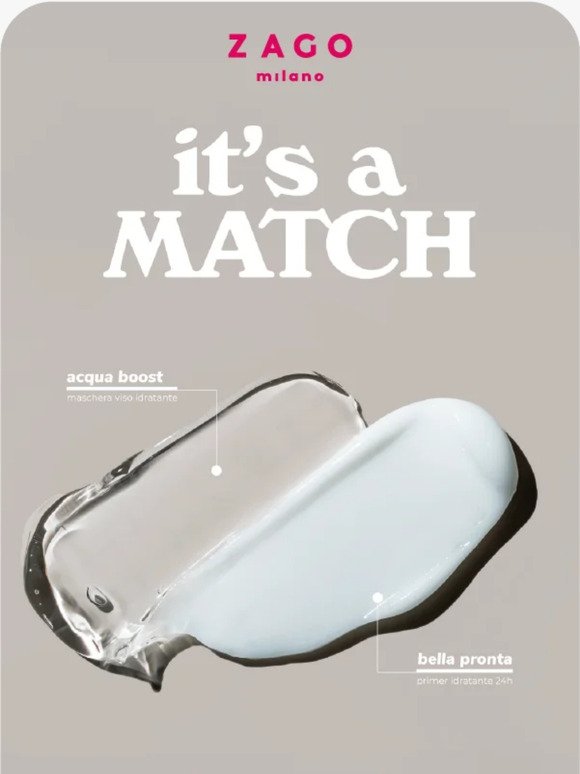 It's a match! 💘
